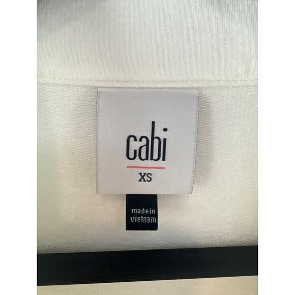 Women's Size XS Cabi Lighthouse Jacket White - Picture 5 of 8